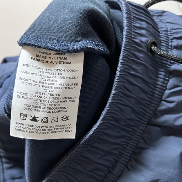 Nike Tech Fleece Woven Joggers Pants - Men's Size Small - Blue - Picture 8 of 9